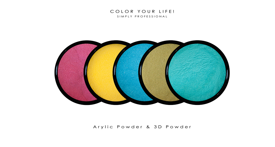 Color Your Life - Arcyl Powders NOW AVAILABLE
